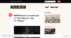 Desktop Screenshot of nerdlush.com