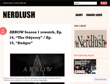 Tablet Screenshot of nerdlush.com